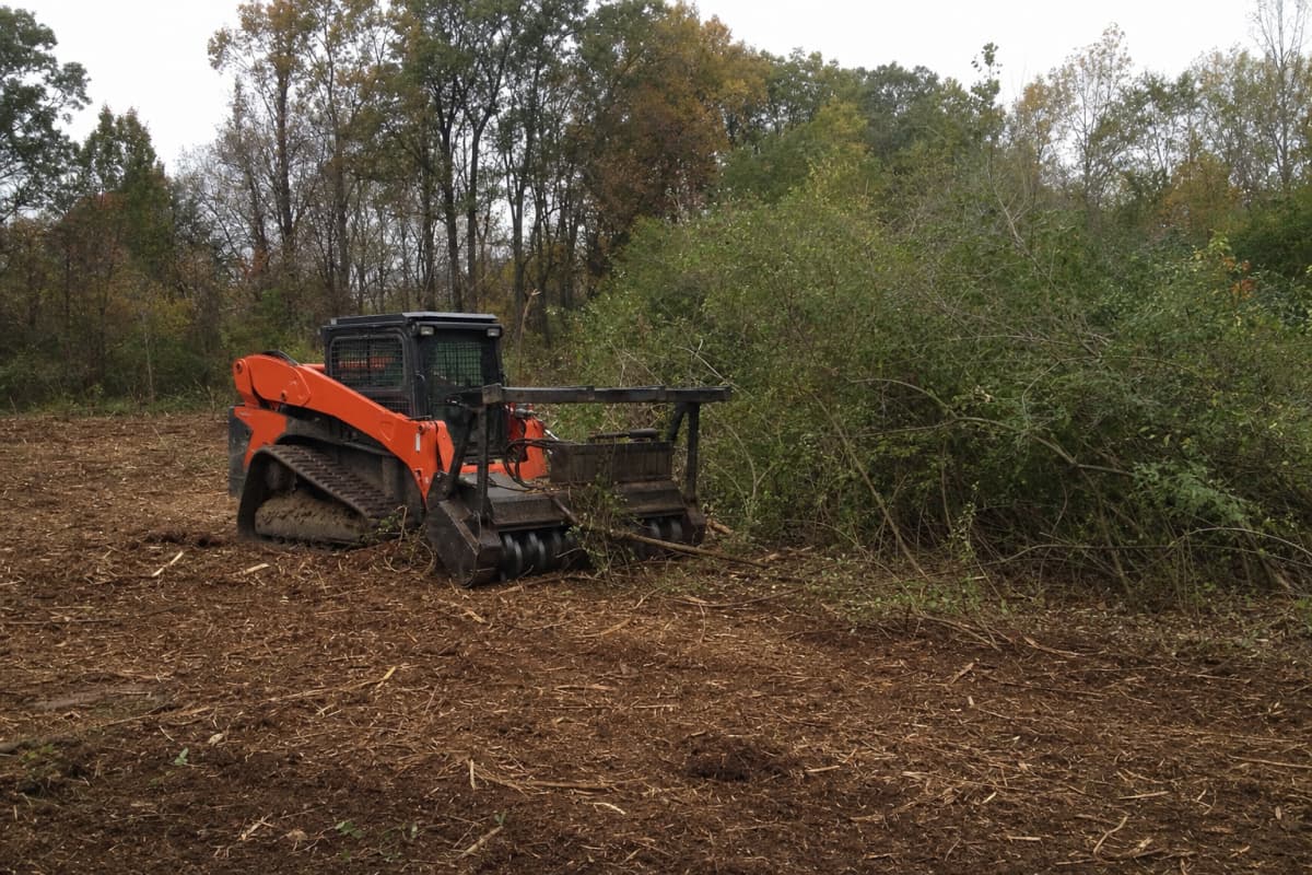 Heavy-Duty Lot Clearing & Forestry Mulching