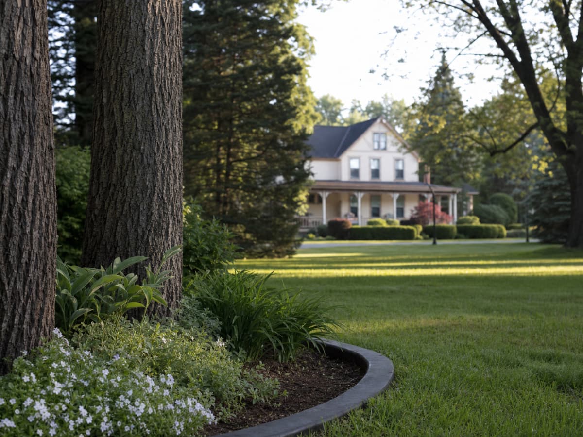 Little Tree Nursery landscaping work in Dousman, WI