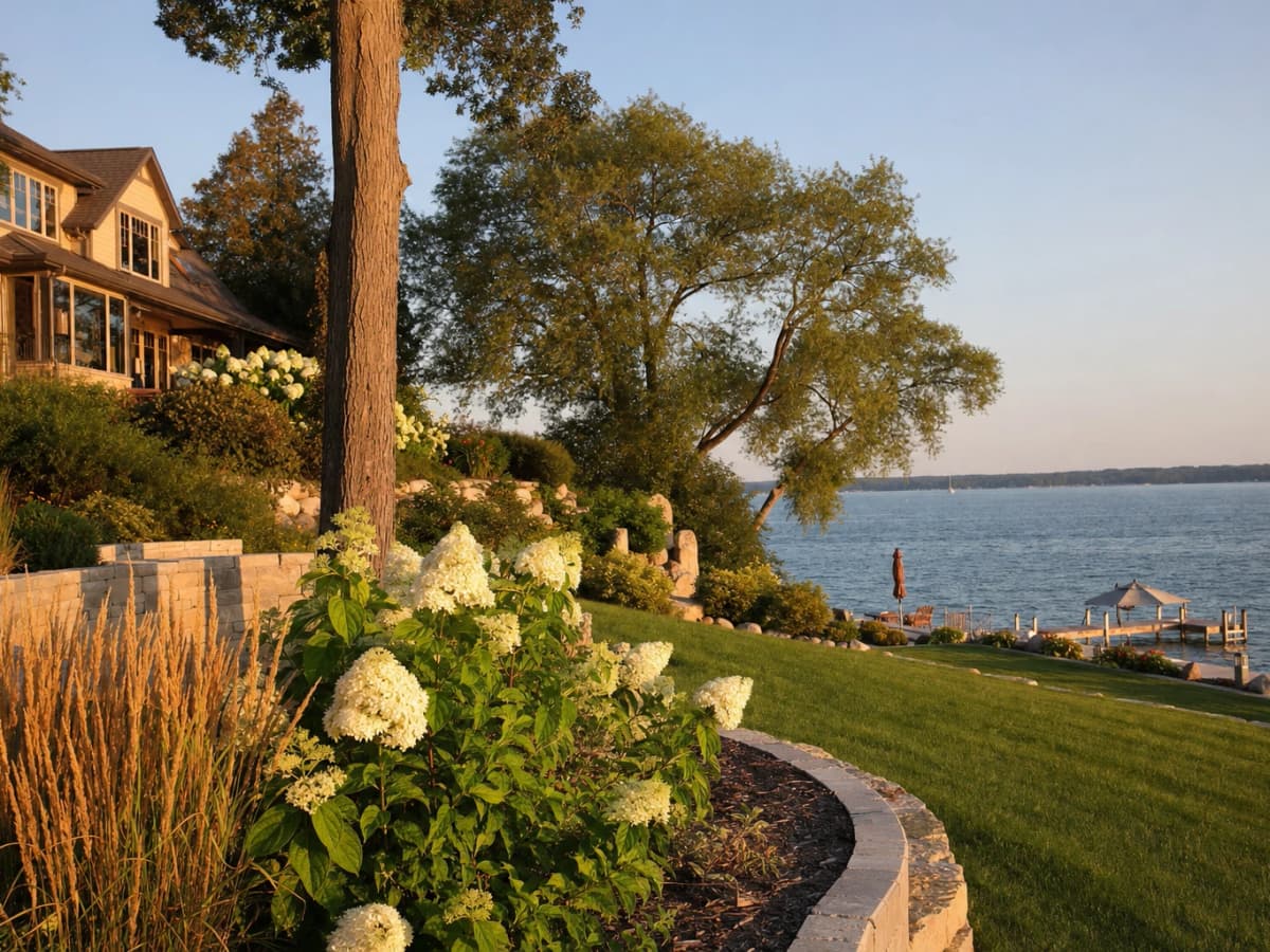 Little Tree Nursery landscaping work in Oconomowoc, WI